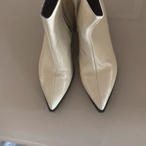 Chic Cream Ankle Boots